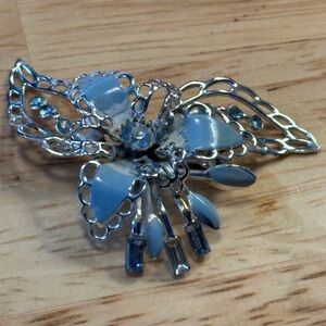 Blue Flower Pin